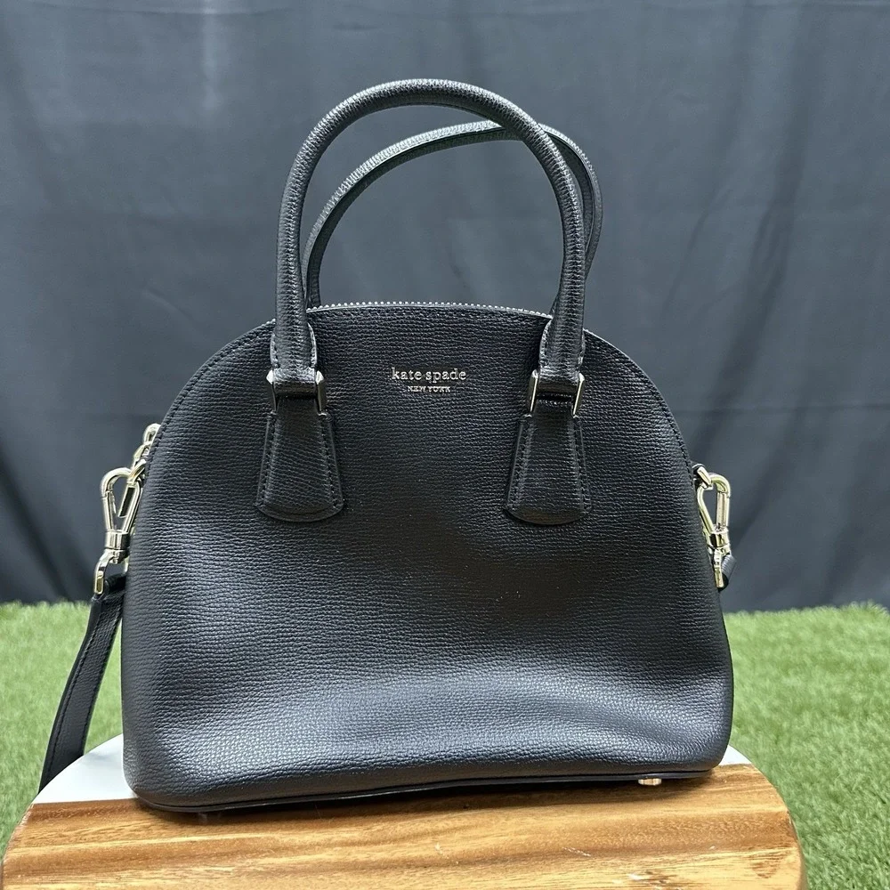 Kate Spade black‎ Crossbody handbag Black With Pink Interior